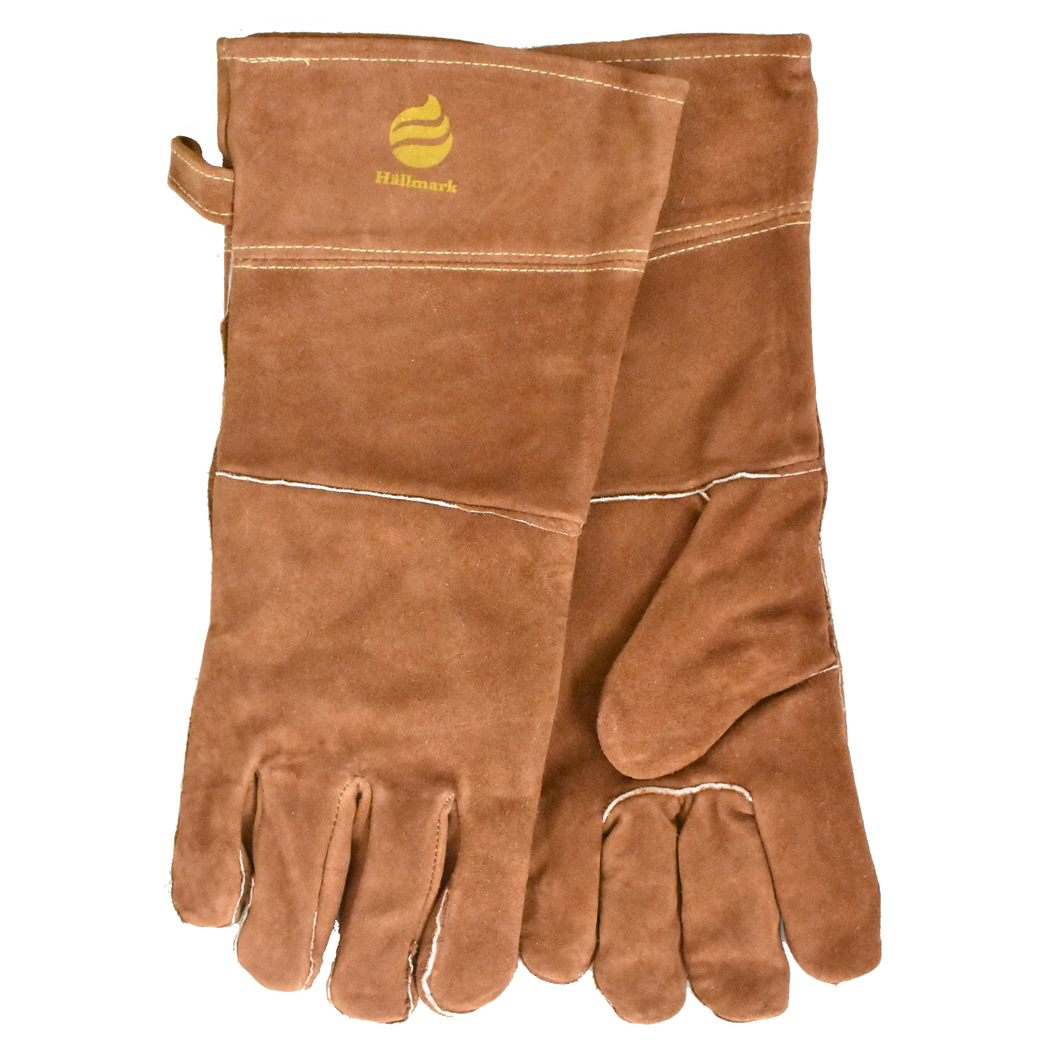 Grillaushanskat Hällmark nahkaa