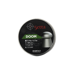 Ilmakiväärin luodit 5etta Doom 4.5mm 0.54g / 8.33gr 500kpl