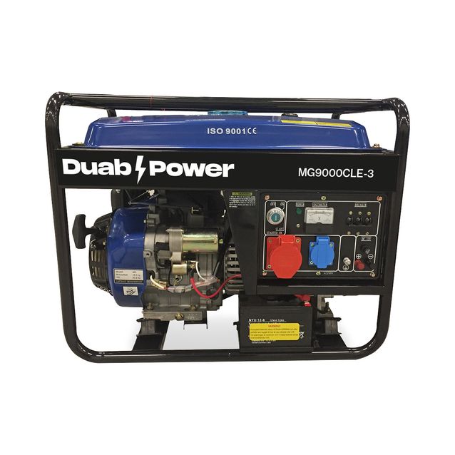 Aggregaatti Duab-Power MG9000CLE-3 1-vaihe/3-vaihe bensiini