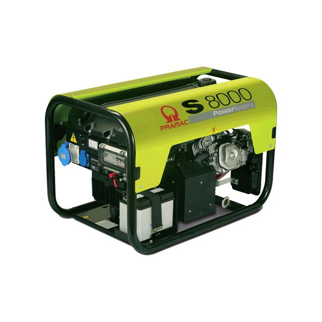 Generaattori Pramac S8000 SHEPI 1-vaiheinen Bensiini