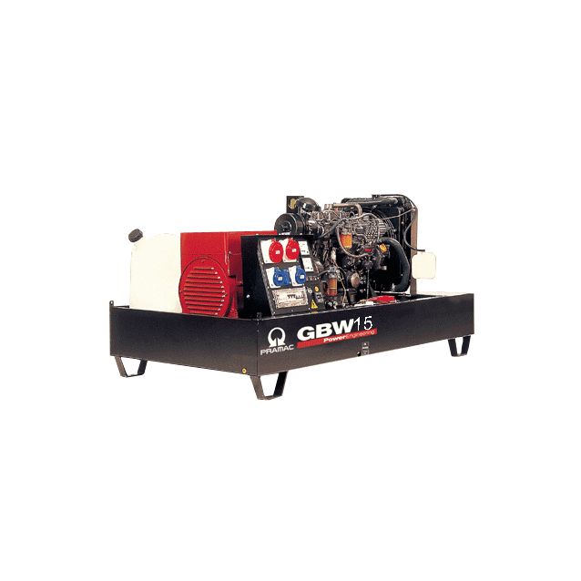Generaattori PramacgBW15P MCP Avoin 3-vaiheinen Diesel