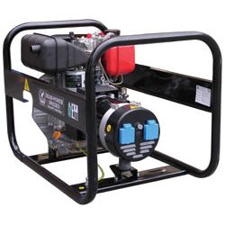 Generaattori Pramac E4500 SYHDI 1-vaiheinen Diesel