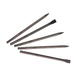 Talttojen ja piikkaustalttojen sarja Metabo SDS-Max 5 osaa