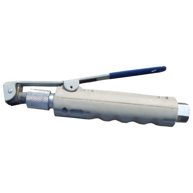 Hiekkapuhalluspistooli Hawk puhallustankkiin