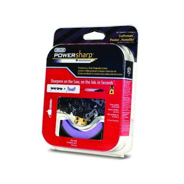 Ketju- ja teroituskivipaketti Oregon Powersharp PS52E