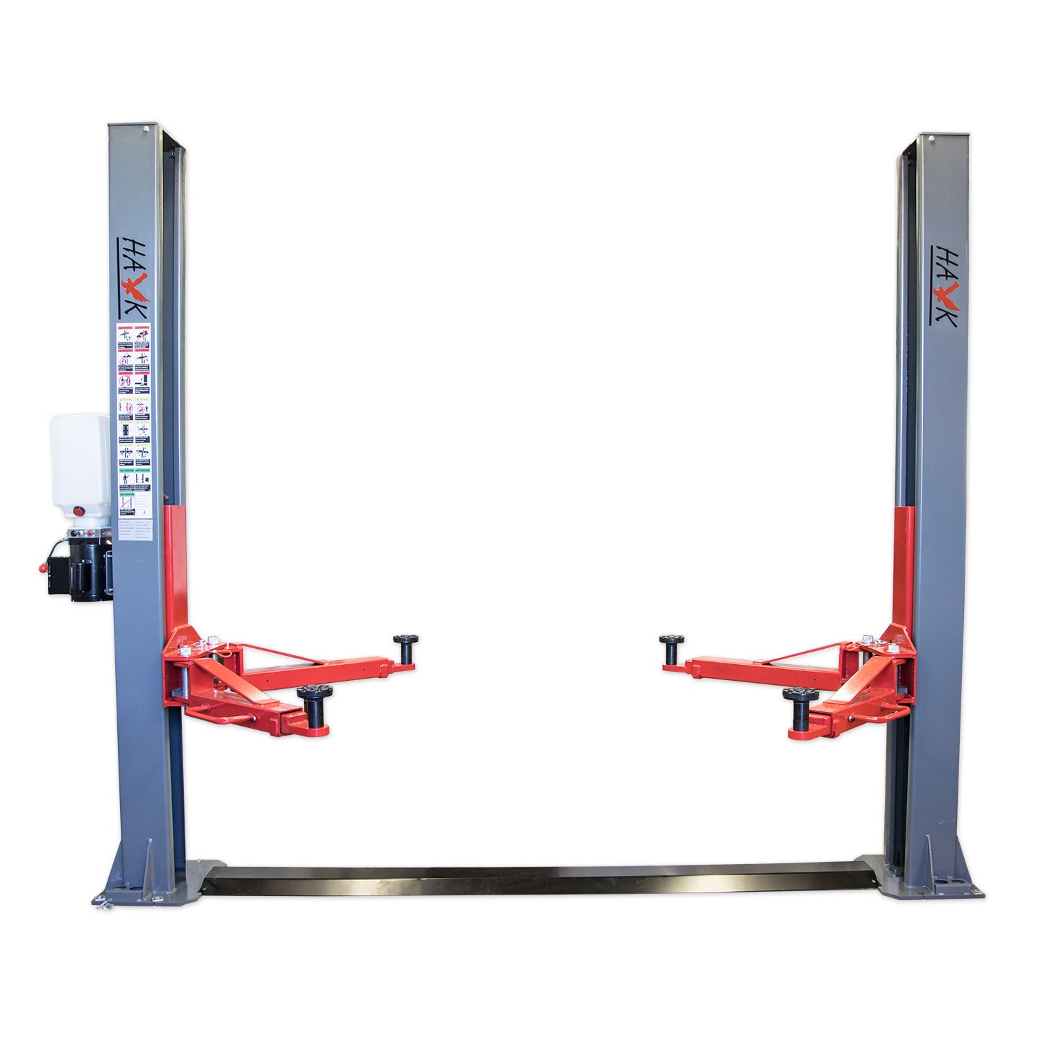 Autonostin Hawk 4000kg kaksipilarinostin manuaalisilla lukoilla