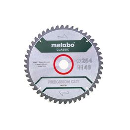 Pyörösahanterä Metabo HM Precision Cut Wood-Classic 254x30 Z48 WZ 5° neg