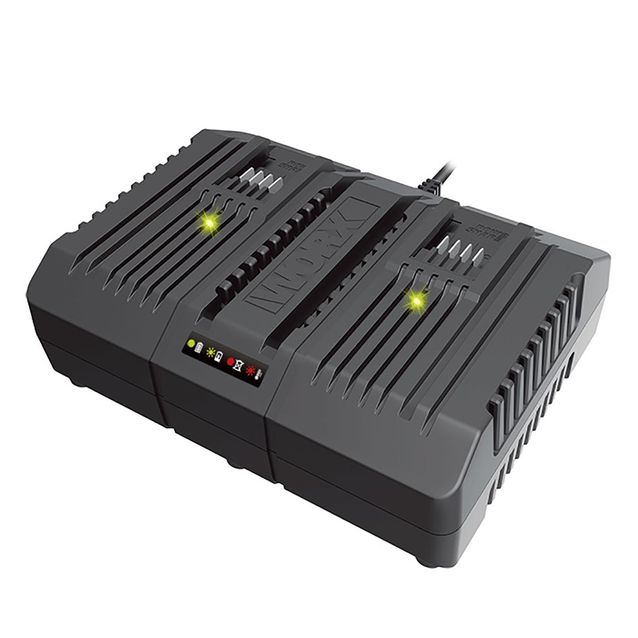 Kaksoislaturi Worx 20V 4Ah WA3883