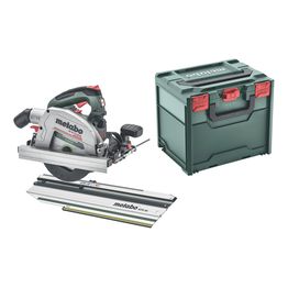 Akkupyörösahasetti Metabo KS 18 LTX 66 BL sisältää KFS 44 -kiskosahan ilman akkua ja laturia