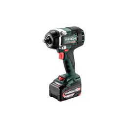 Akkumutterinväännin Metabo SSW 18 LTX 800 BL 1/2" sisältää 2x5.2Ah akut ja laturin
