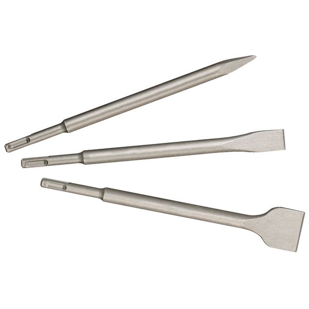 Talttojen ja piikkaustalttojen sarja Metabo SDS-Max 3 osaa