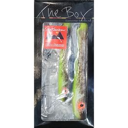 Jigi Abugarcia Jig McRubber Real Series The Box 17cm/21cm Hot Eelpout