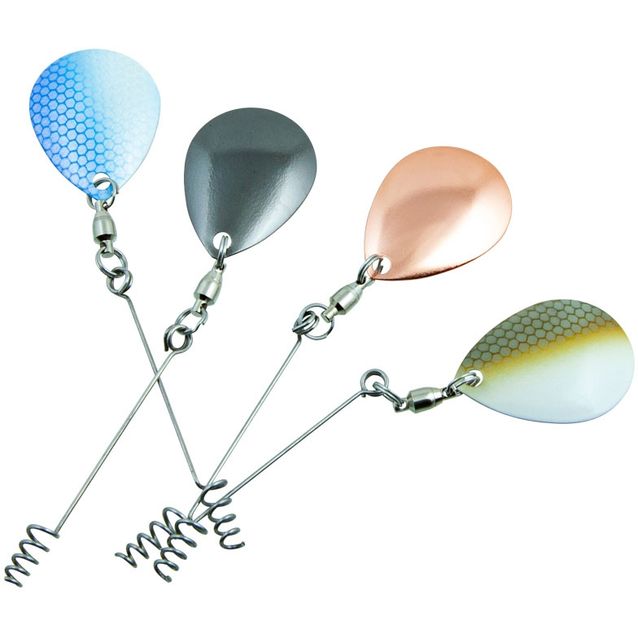 Spinner Abu Garcia Rig Svartzonker 4kpl Copper Black Blue Brown