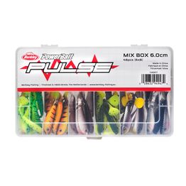 Viehesarja Berkley Pulse Shad MixBox 6cm 48kpl