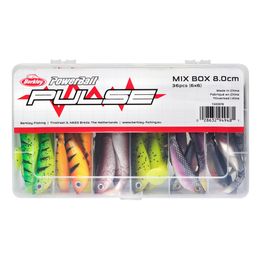 Viehesarja Berkley Pulse Shad MixBox 8cm 36kpl