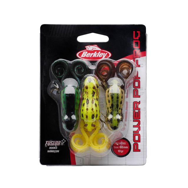 Viehesarja Berkley Power Pop Frog 3kpl