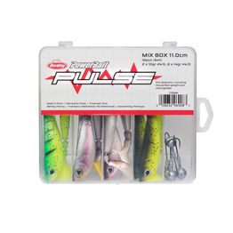 Viehesarja Berkley Pulse Shad Box 11cm sisältää jigipäät