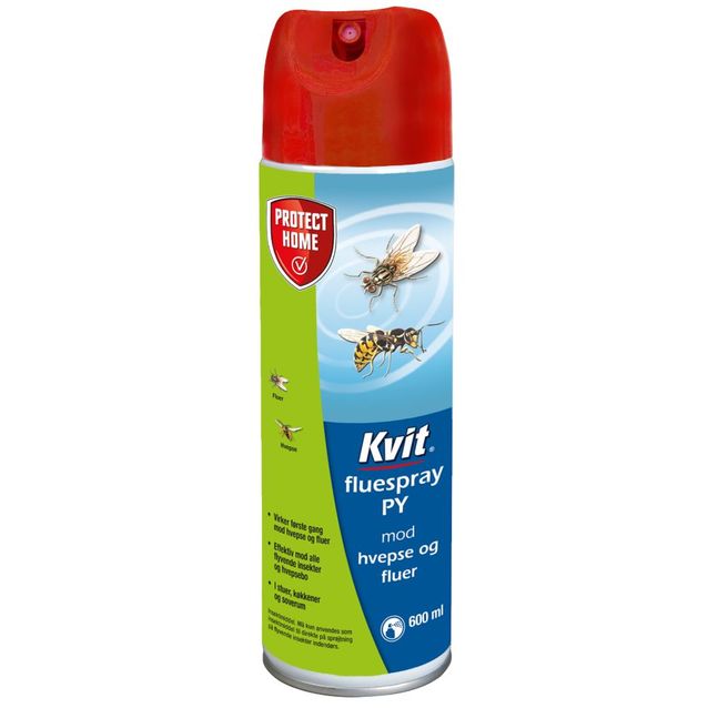 Hyönteisspray ampiaisille ja kärpäsille Protect Home Kvit PY 600ml