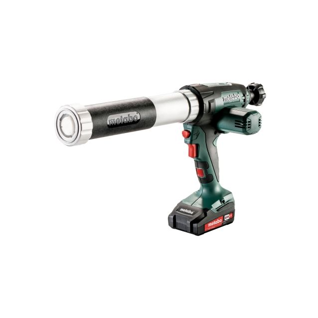 Saumapistooli Metabo KPA 18 LTX 400 18V sisältää 1x2.0Ah akun ja laturin