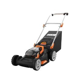 Akkuruohonleikkuri Worx 2x20V 40cm sisältää 2x4.0 Ah akun ja tuplalaturin