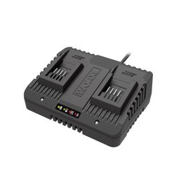 Kaksoislatausasema Worx WA3772 20V ja 18V