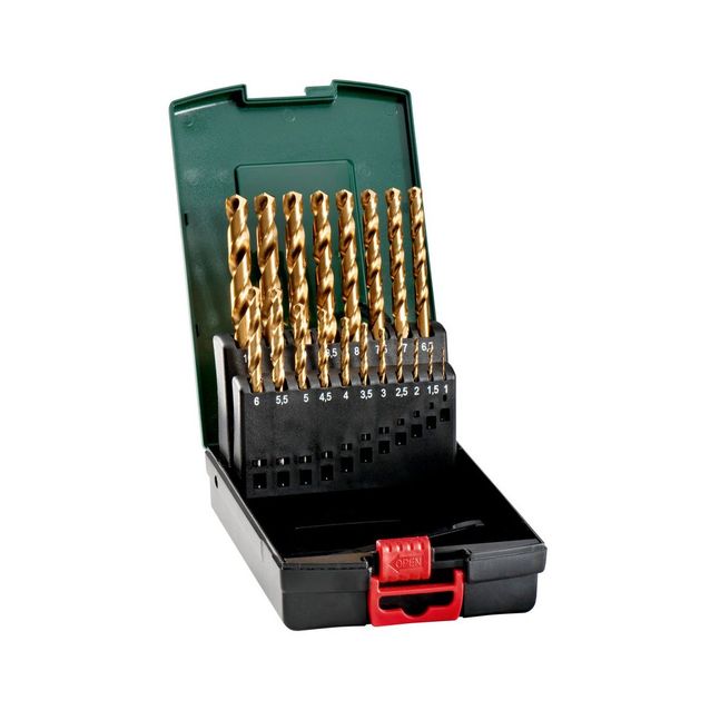 Poranteräsarja Metabo HSS-TIN SP 19 osaa