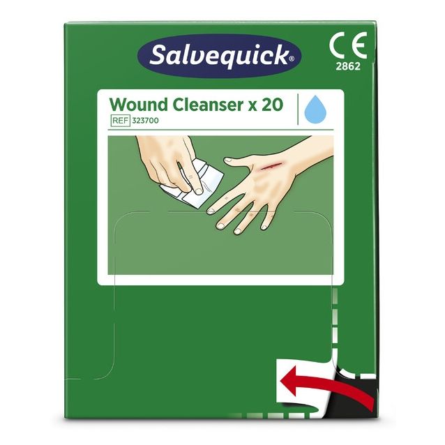 Haavapyyhe Cederroth Salvequick, 20 kpl