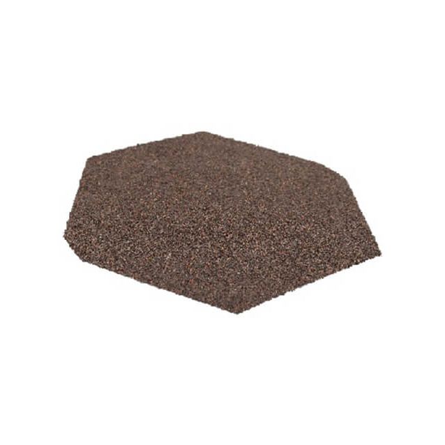 Harjalistan päätykappale Queentile 305x300mm Ruskea