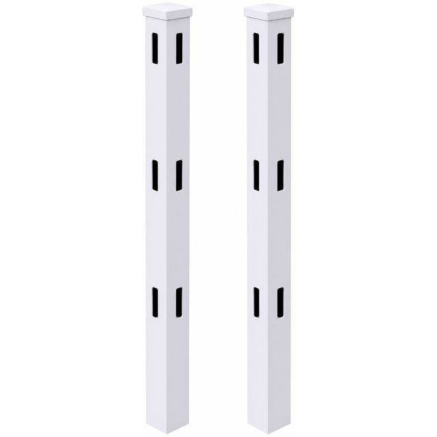 Hevosaitauksen kulmatolppa Ranch 183 cm, 3 rima-aukkoa, 2 kpl