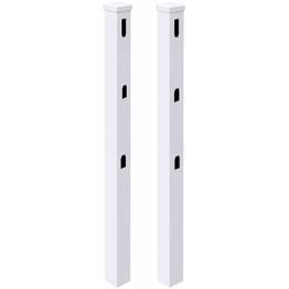 Hevosaitauksen päätytolppa Ranch 183 cm, 3 rima-aukkoa, 2 kpl
