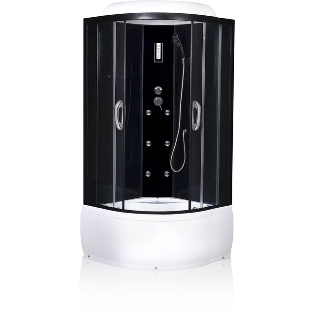 Hierova suihkukaappi Harma S28DK0P2 90x90x220 cm korkea allas katto