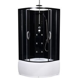 Hierova suihkukaappi Harma S28DK0P4 90x90x230 cm korkea allas