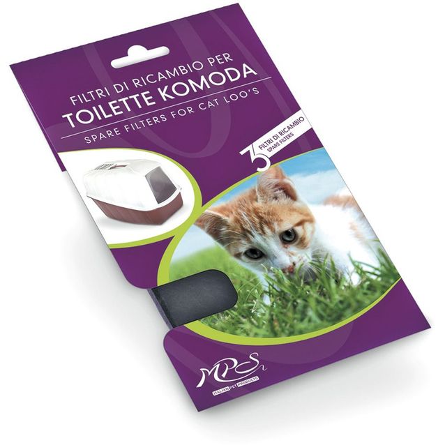 Hiilisuodatin Netta kissavessoihin MPS 3 kpl 