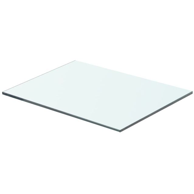 Hyllypaneeli kirkas lasi 40x25 cm_1