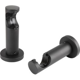 Verhotangon click-kannakkeet Ihanin, 19mm, mattamusta