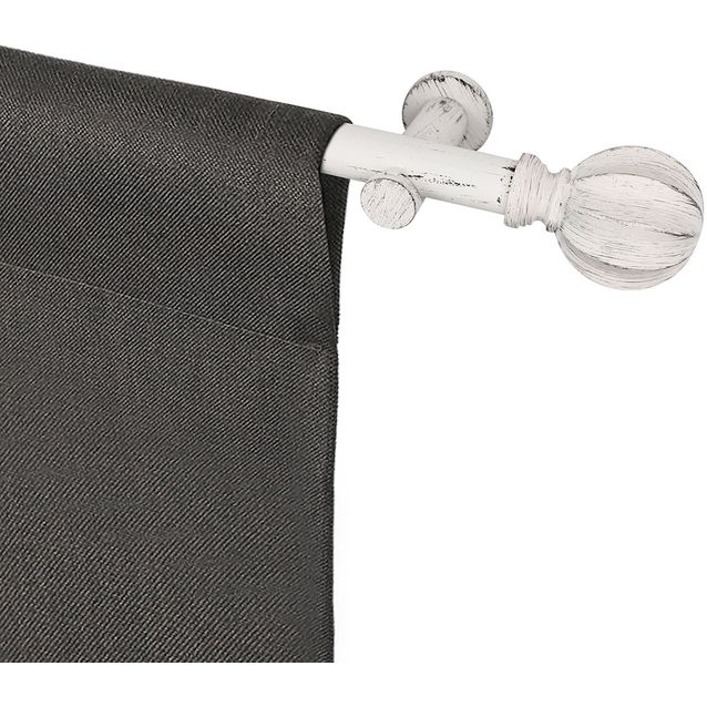 Verhotanko Ihanin Isabella, 160-310cm, säädettävä, 25/28mm, valkokulta