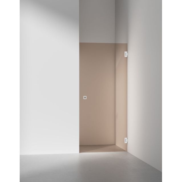 Suihkuovi INR Arc 2 Original, Pronssilasi, kromiProfiili, mittatilaus