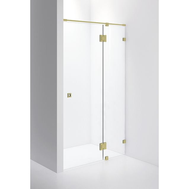 Suihkuovi INR Arc 5 Original, opaalikirkas lasi, eri profiileja, mittatilaus