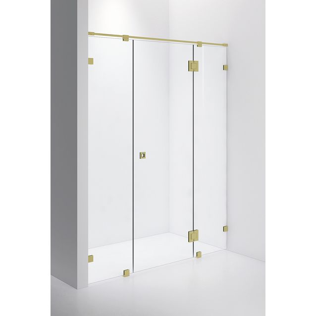 Suihkuovi INR Arc 7 Original, opaalikirkas lasi, eri profiileja, mittatilaus