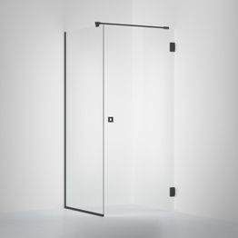 Suihkunurkka INR Arc 13 Frame, opaali kirkas lasi, mittatilaus