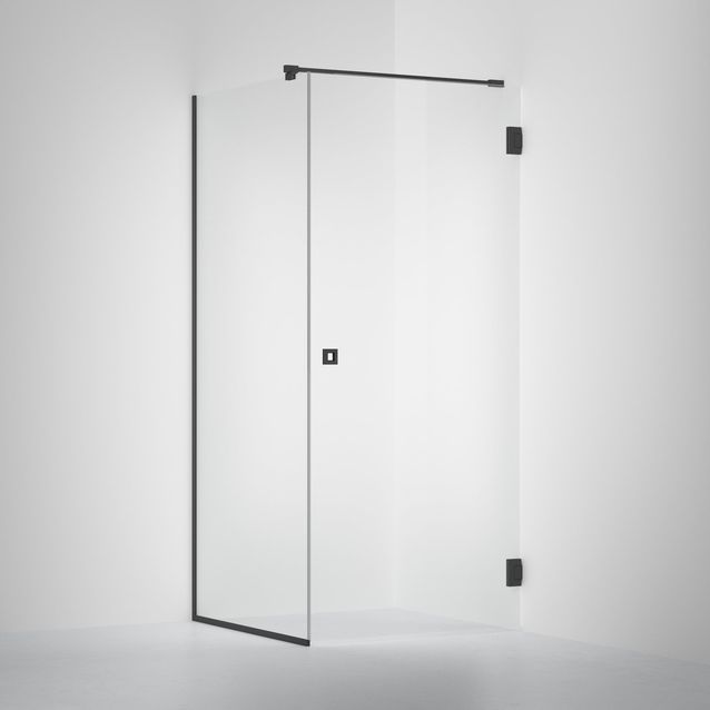 Suihkunurkka INR Arc 13 Frame, opaali kirkas lasi, mittatilaus