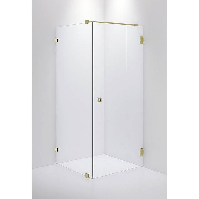 Suihkunurkka INR Arc 13 Original, opaalikirkas lasi, eri profiileja, mittatilaus