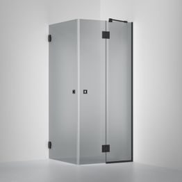 Suihkunurkka INR Arc 14 Frame, savu lasi, mittatilaus
