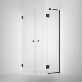Suihkunurkka INR Arc 14 Frame, opaali kirkas lasi, mittatilaus