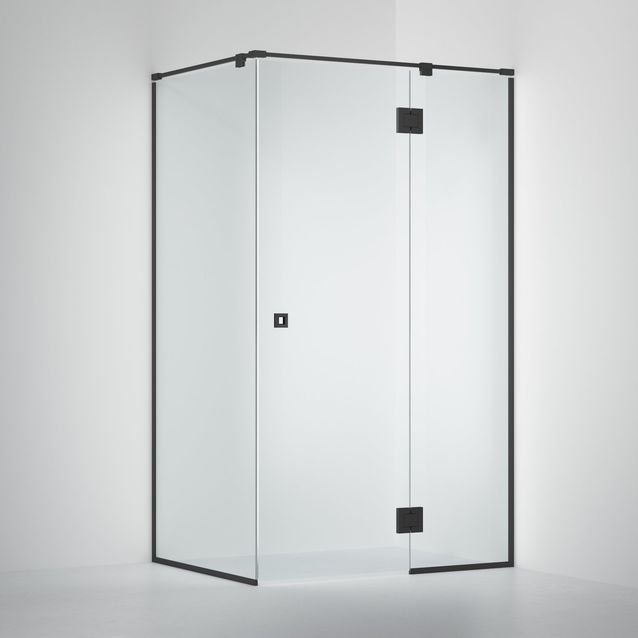 Suihkunurkka INR Arc 15 Frame, kirkas lasi, mittatilaus