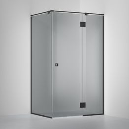 Suihkunurkka INR Arc 15 Frame, savu lasi, mittatilaus