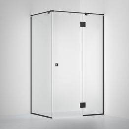 Suihkunurkka INR Arc 15 Frame, opaali kirkas lasi, mittatilaus