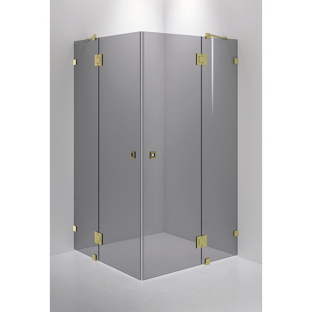 Suihkunurkka INR Arc 16 Original, savulasi, eri profiileja, mittatilaus