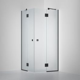 Suihkunurkka INR Arc 16 Frame, huurrettu lasi, mittatilaus