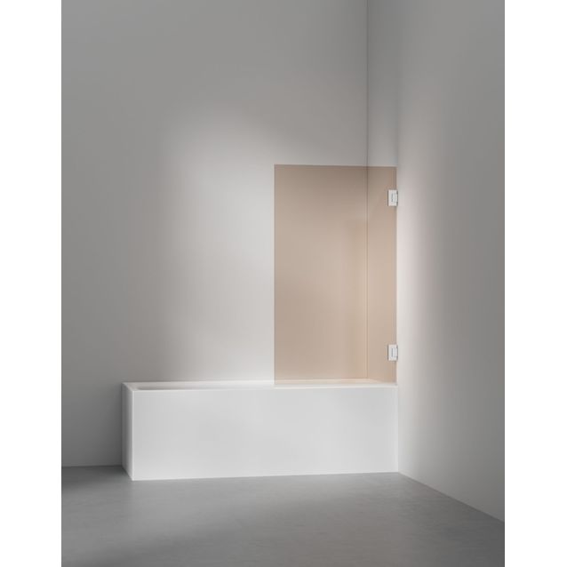 Ammesuihkuovi INR Arc 17 Original, Pronssilasi, kromiProfiili, mittatilaus